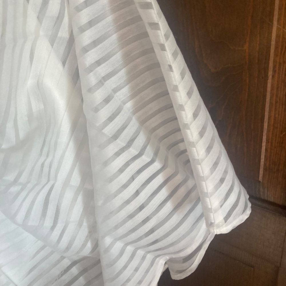 🤍NEW🤍 Anthropologie Leifsdottir White Skirt NWT - Picture 4 of 8